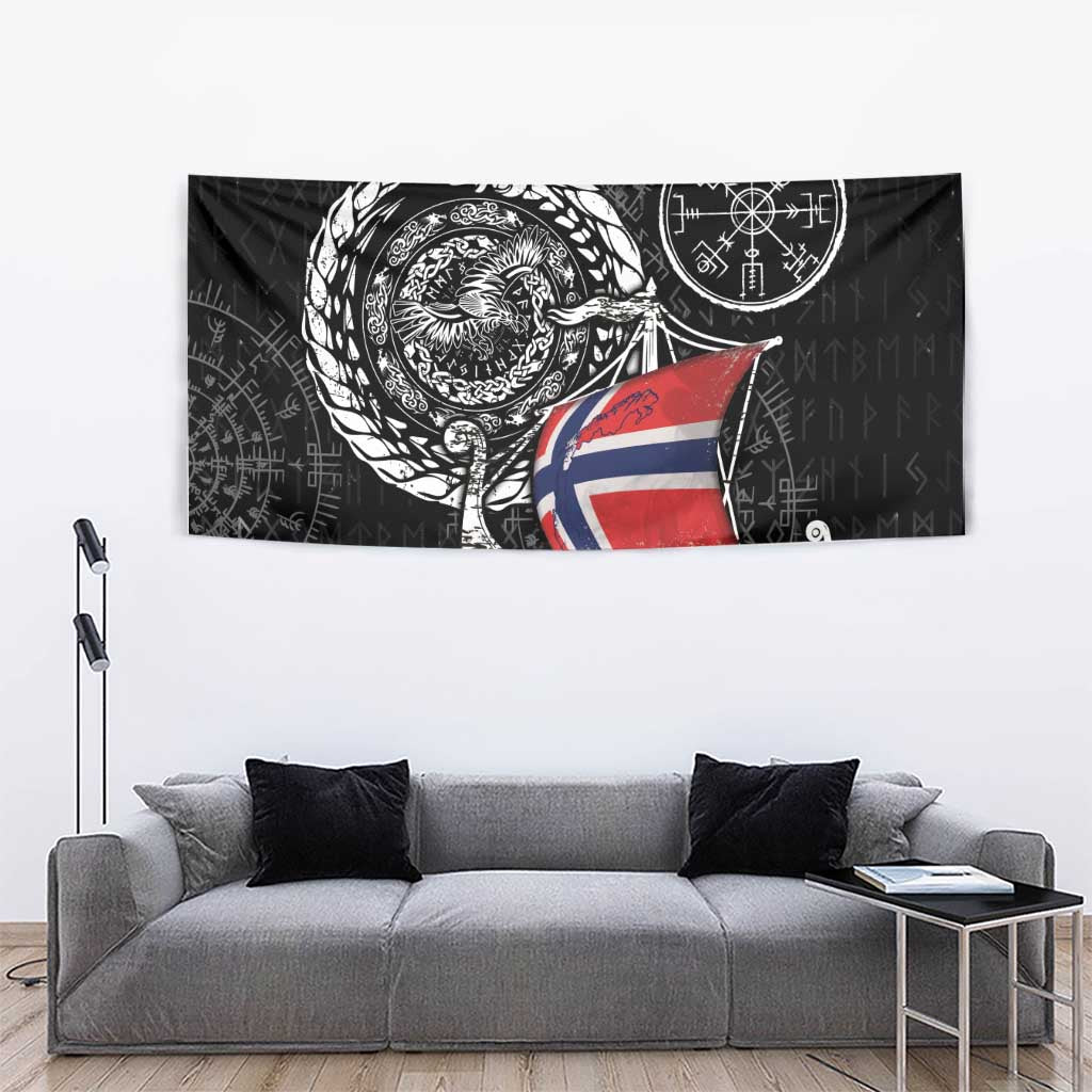 Viking Norway Tapestry Norwegian Viking Ship