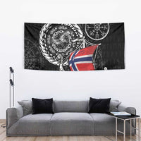 Viking Norway Tapestry Norwegian Viking Ship