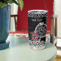 Personalized Viking Norway Tumbler Cup Norwegian Viking Ship
