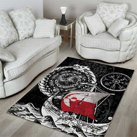 Viking Greenland Area Rug Greenlander Viking Ship