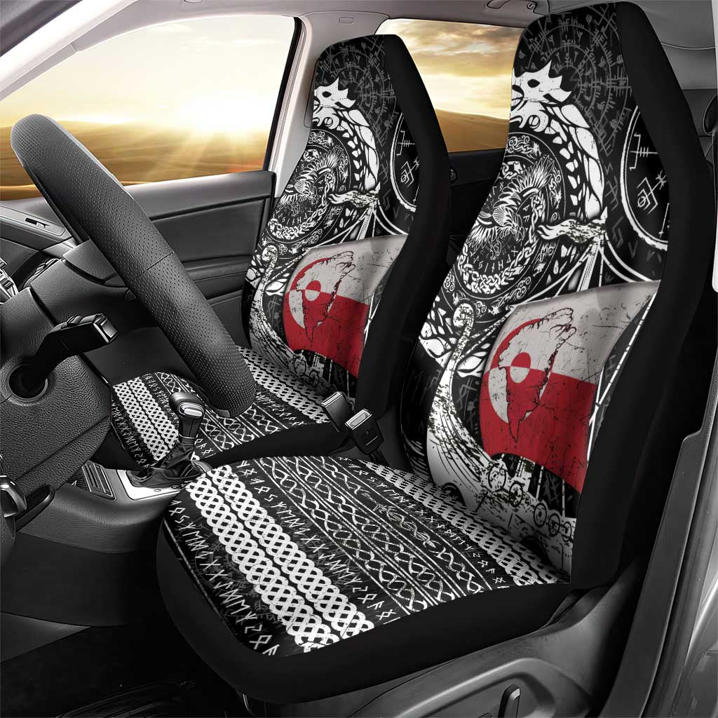Viking Greenland Car Seat Cover Greenlander Viking Ship