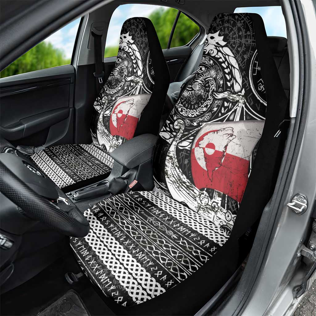 Viking Greenland Car Seat Cover Greenlander Viking Ship