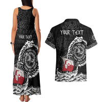 Personalized Viking Greenland Couples Matching Tank Maxi Dress and Hawaiian Shirt Greenlander Viking Ship