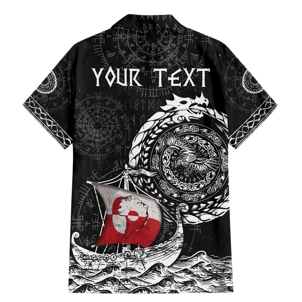 Personalized Viking Greenland Family Matching Mermaid Dress and Hawaiian Shirt Greenlander Viking Ship