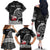 Personalized Viking Greenland Family Matching Off The Shoulder Long Sleeve Dress and Hawaiian Shirt Greenlander Viking Ship