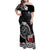 Personalized Viking Greenland Family Matching Off Shoulder Maxi Dress and Hawaiian Shirt Greenlander Viking Ship