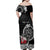 Personalized Viking Greenland Family Matching Off Shoulder Maxi Dress and Hawaiian Shirt Greenlander Viking Ship