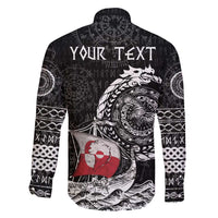 Personalized Viking Greenland Family Matching Tank Maxi Dress and Hawaiian Shirt Greenlander Viking Ship