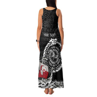 Personalized Viking Greenland Family Matching Tank Maxi Dress and Hawaiian Shirt Greenlander Viking Ship
