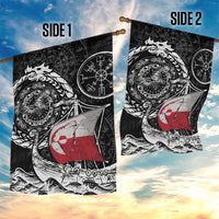 Viking Greenland Garden Flag Greenlander Viking Ship