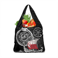 Viking Greenland Grocery Bag Greenlander Viking Ship