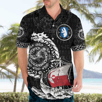 Personalized Viking Greenland Hawaiian Shirt Greenlander Viking Ship