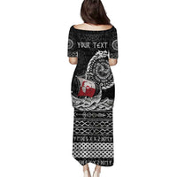 Personalized Viking Greenland Puletasi Greenlander Viking Ship