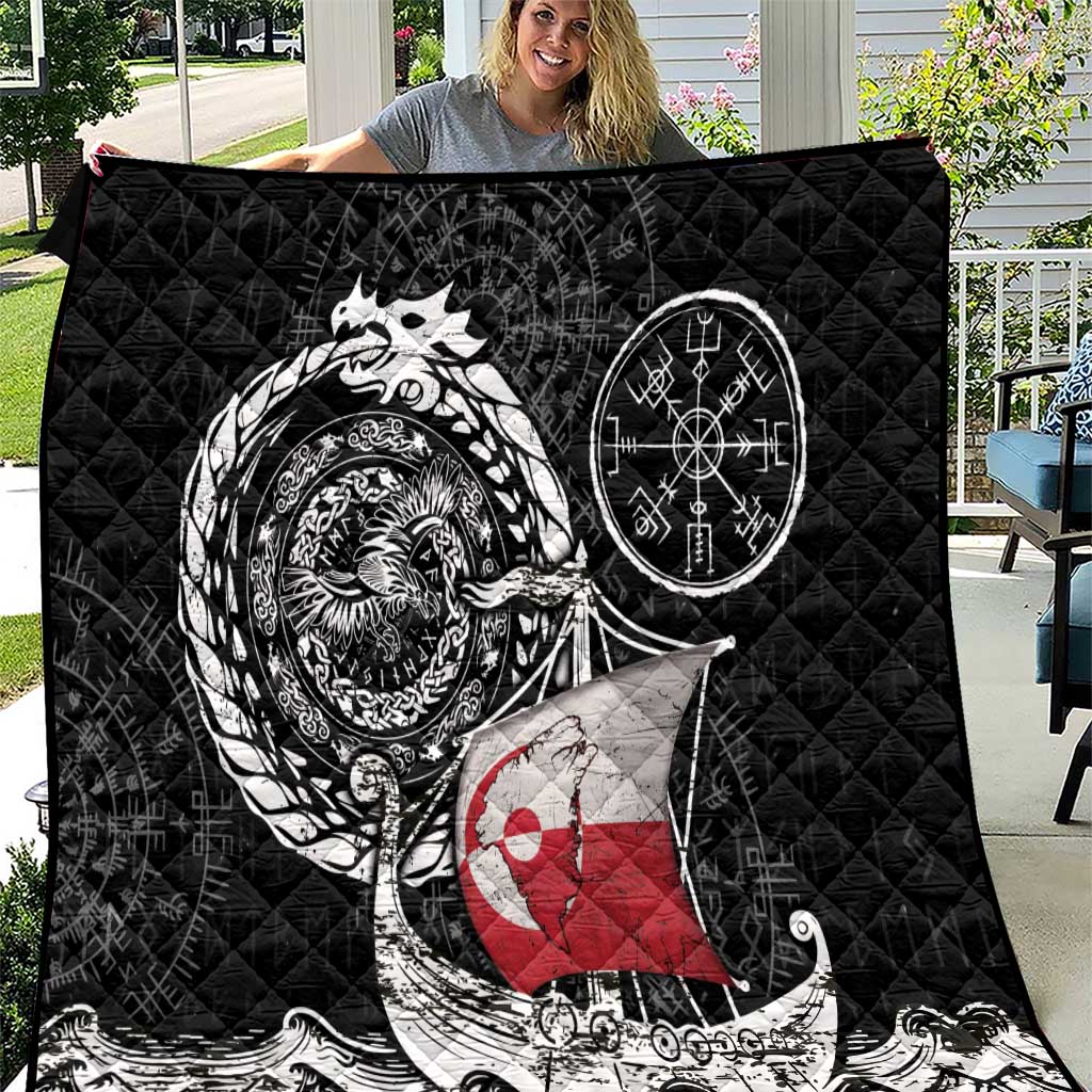 Viking Greenland Quilt Greenlander Viking Ship