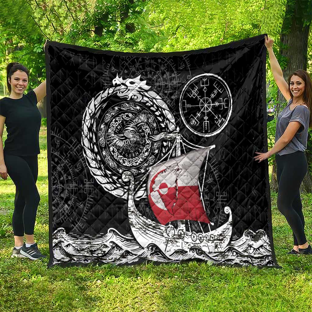 Viking Greenland Quilt Greenlander Viking Ship