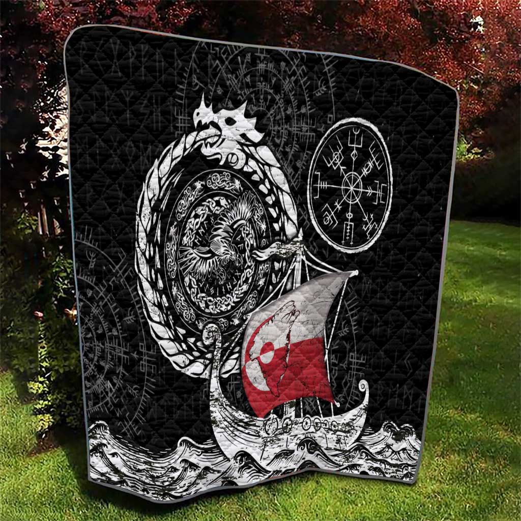 Viking Greenland Quilt Greenlander Viking Ship