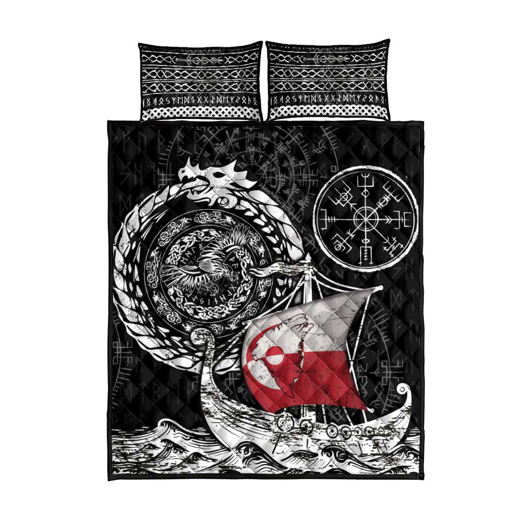Viking Greenland Quilt Bed Set Greenlander Viking Ship