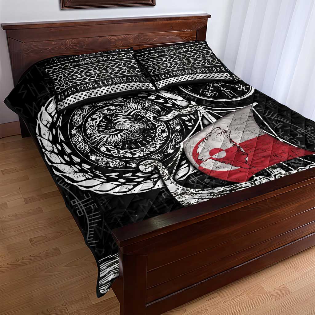 Viking Greenland Quilt Bed Set Greenlander Viking Ship