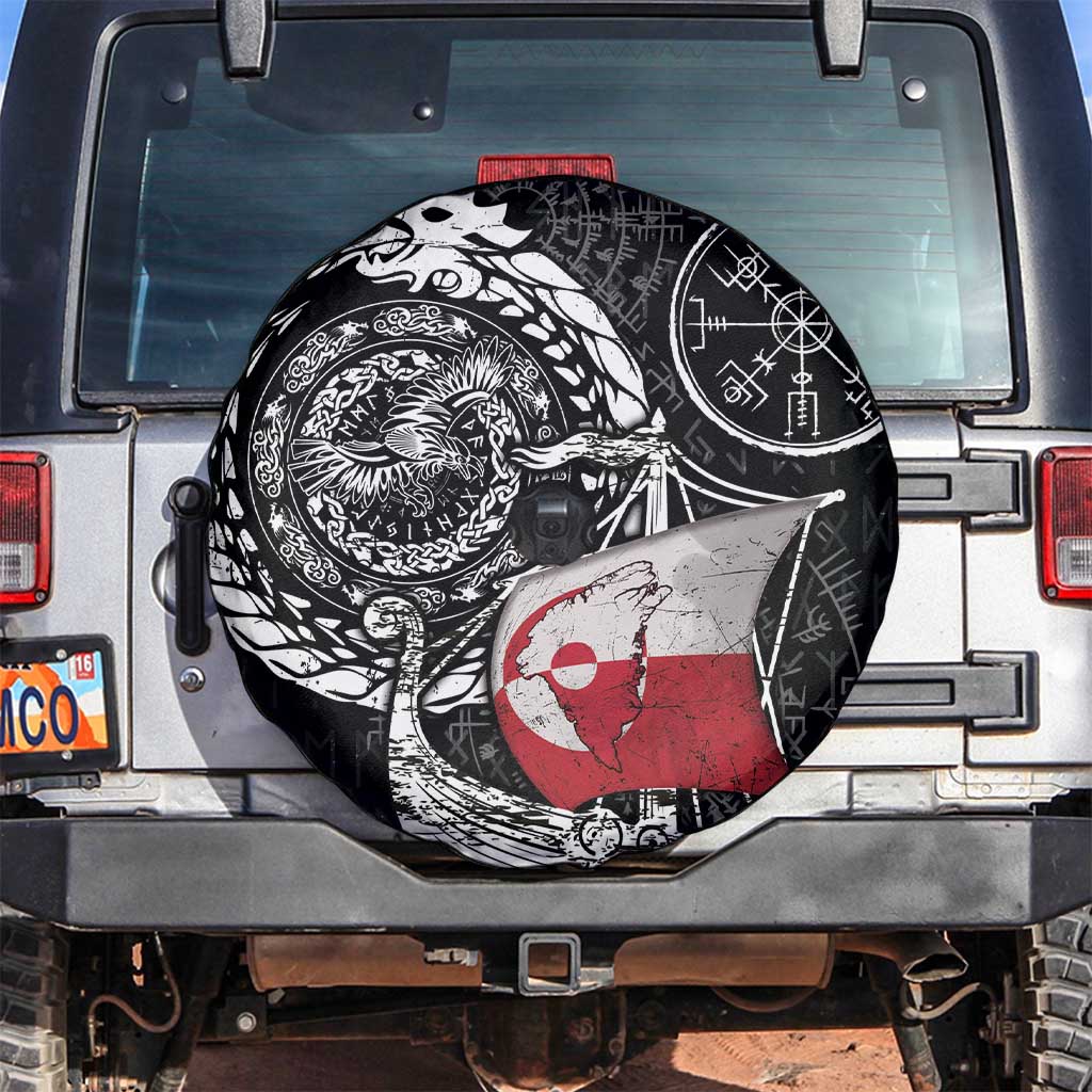 Viking Greenland Spare Tire Cover Greenlander Viking Ship