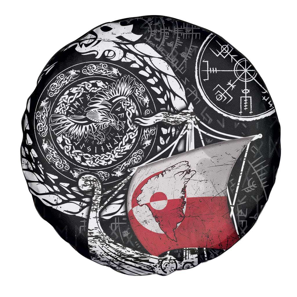 Viking Greenland Spare Tire Cover Greenlander Viking Ship
