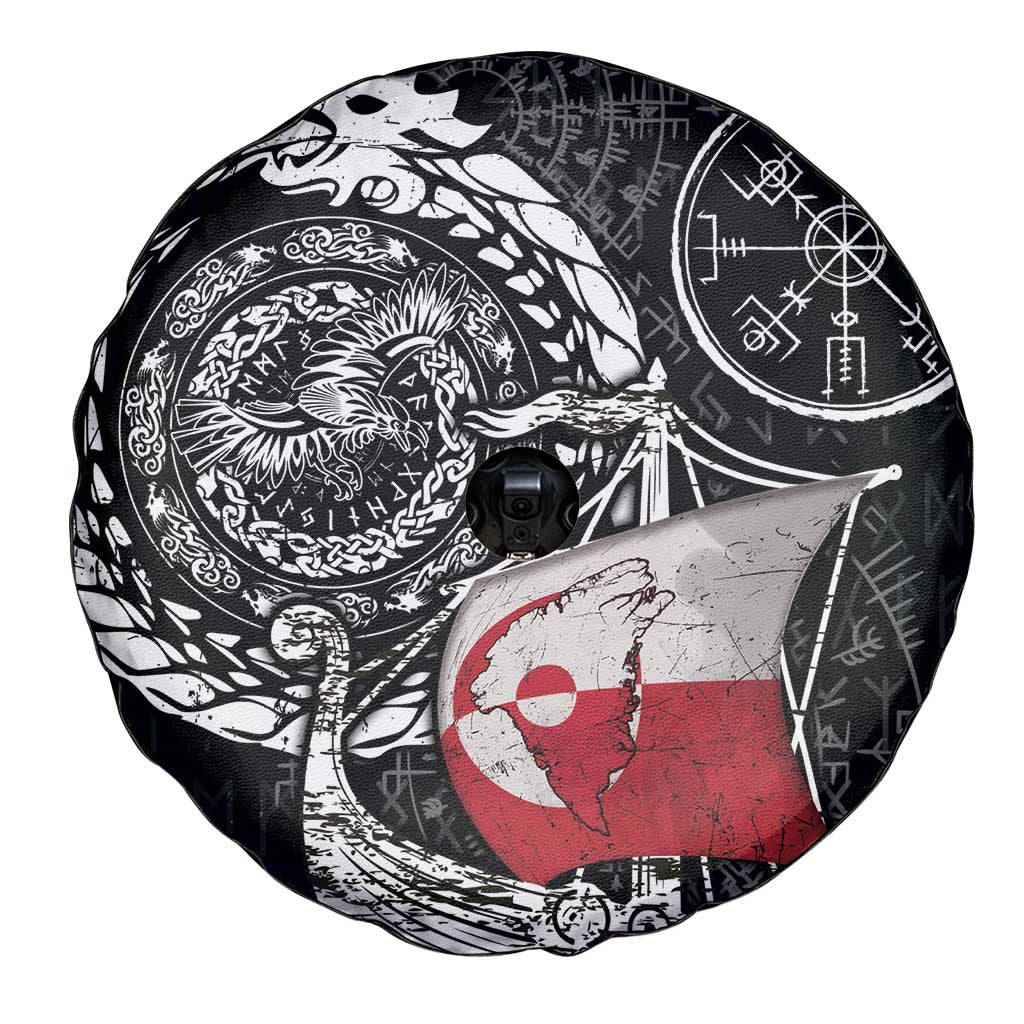 Viking Greenland Spare Tire Cover Greenlander Viking Ship