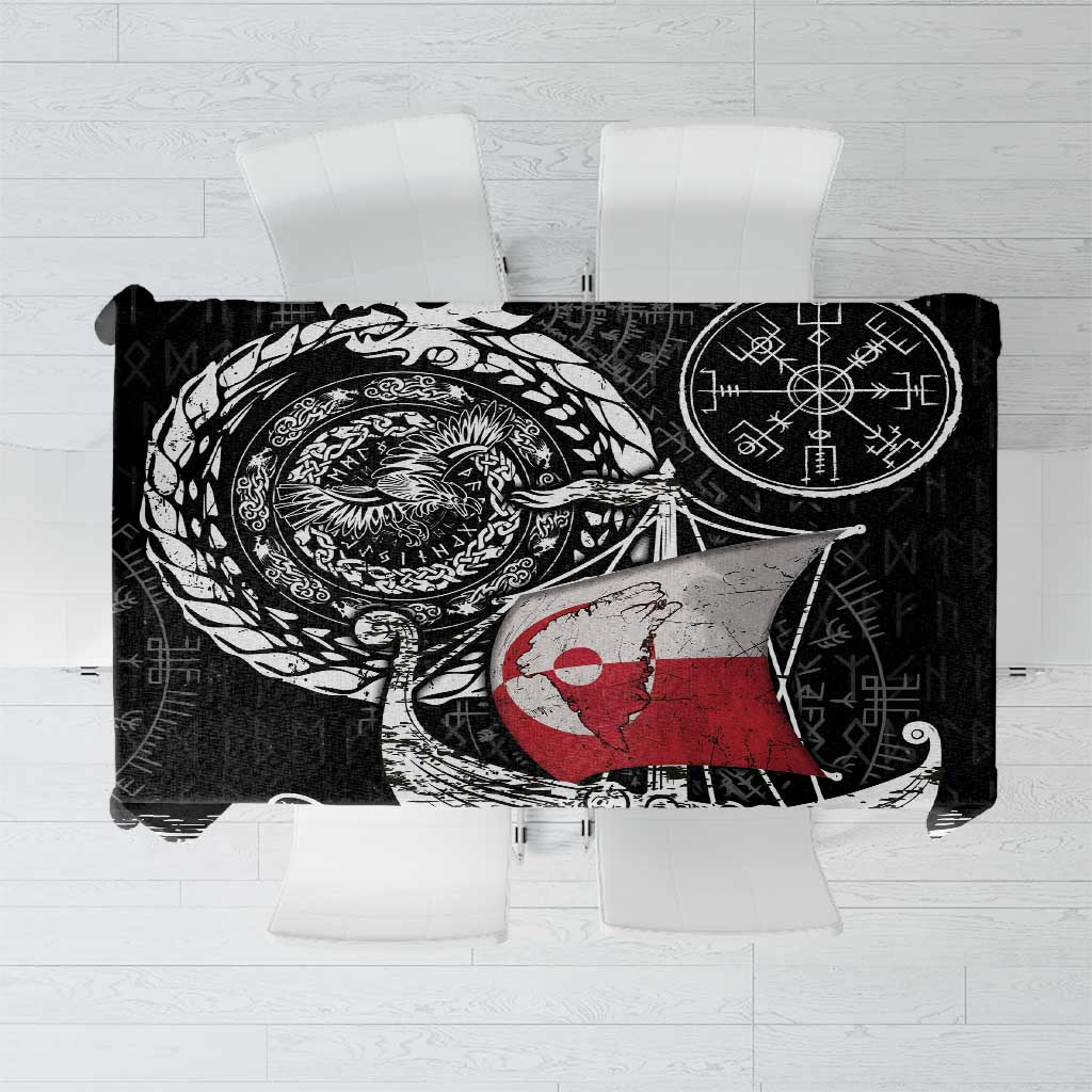 Viking Greenland Tablecloth Greenlander Viking Ship