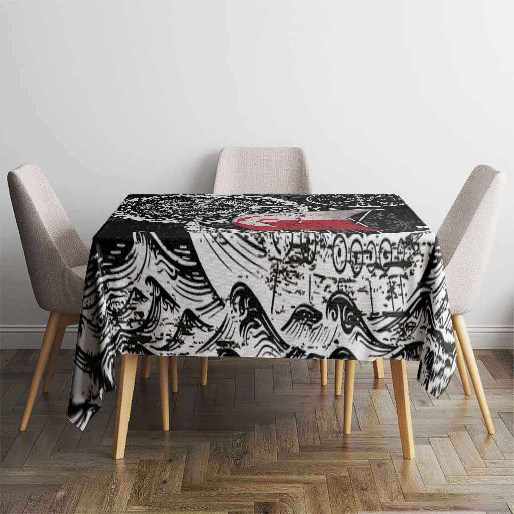 Viking Greenland Tablecloth Greenlander Viking Ship