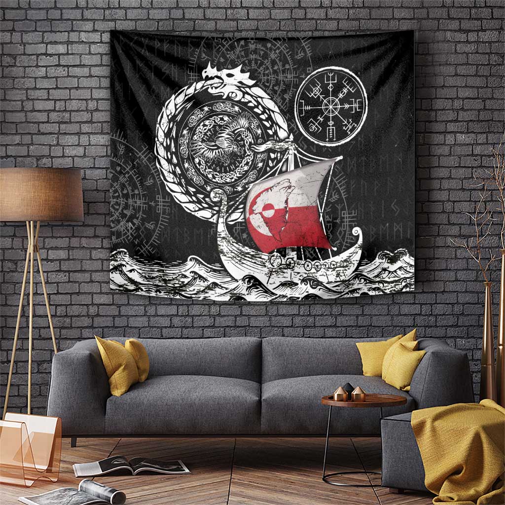 Viking Greenland Tapestry Greenlander Viking Ship