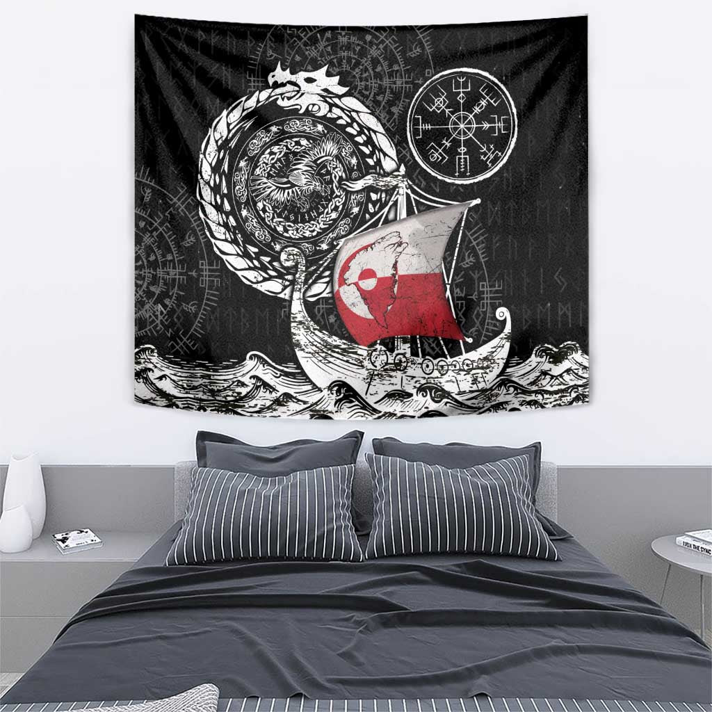 Viking Greenland Tapestry Greenlander Viking Ship