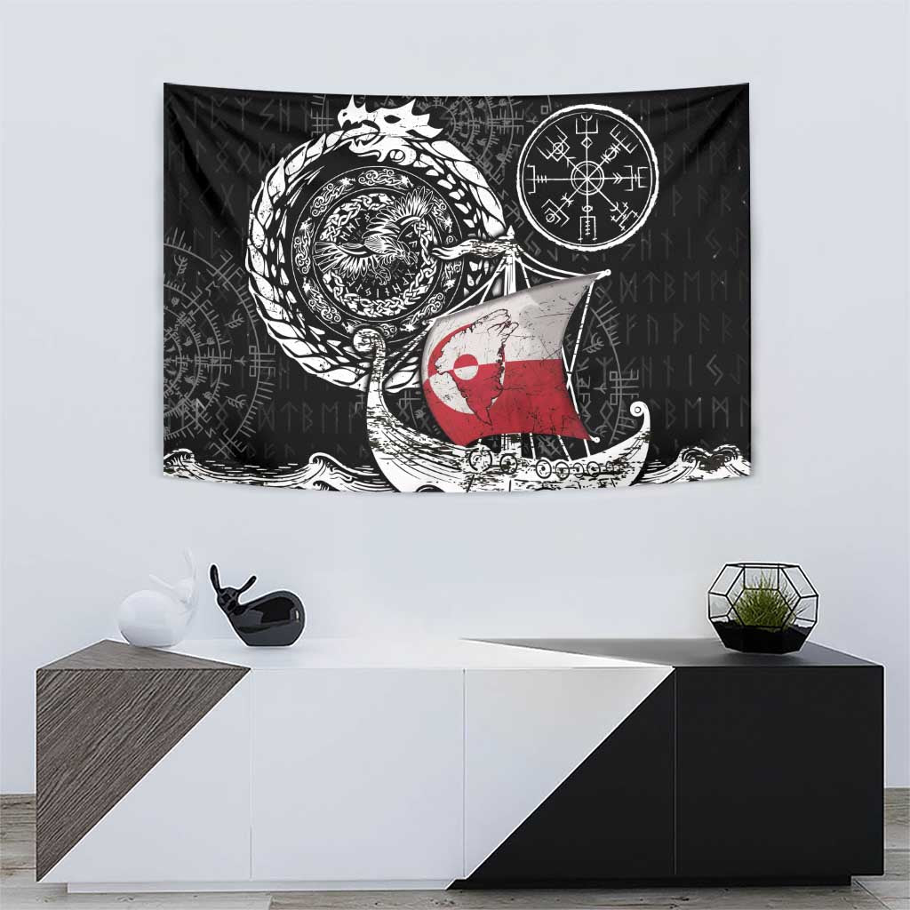 Viking Greenland Tapestry Greenlander Viking Ship