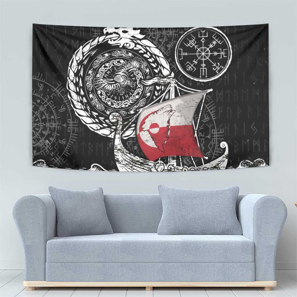Viking Greenland Tapestry Greenlander Viking Ship