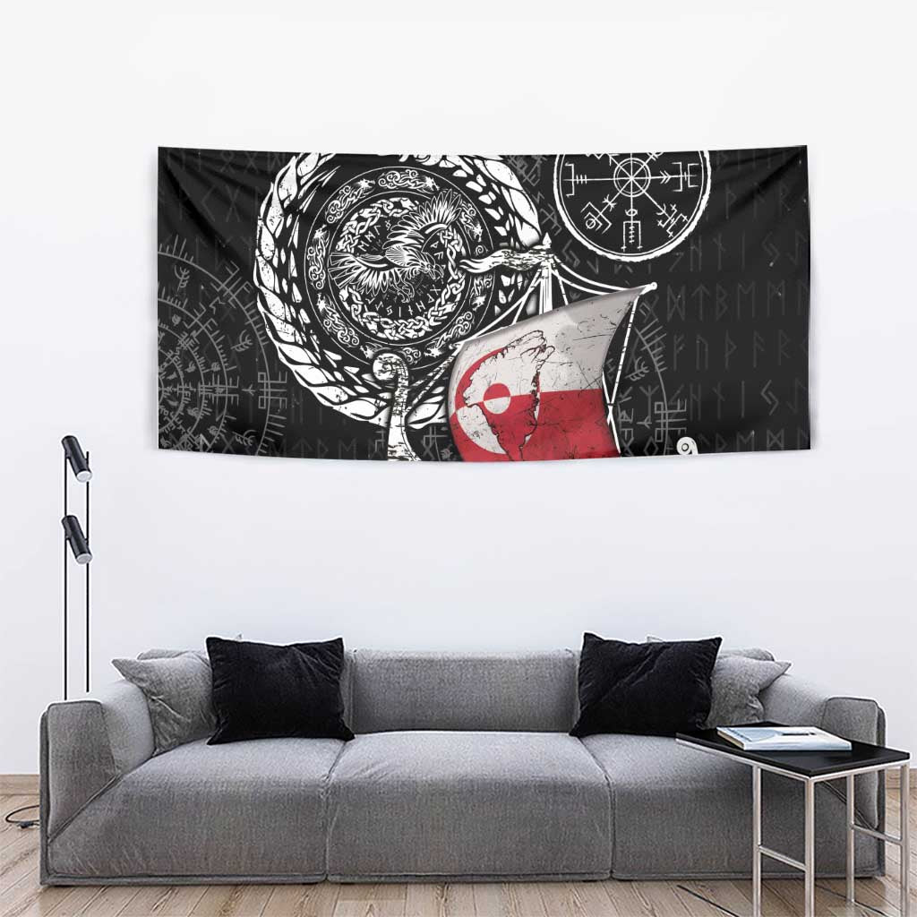 Viking Greenland Tapestry Greenlander Viking Ship