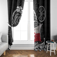 Viking Greenland Window Curtain Greenlander Viking Ship