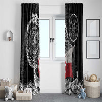 Viking Greenland Window Curtain Greenlander Viking Ship