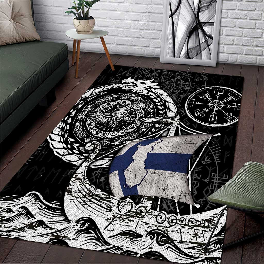 Viking Finland Area Rug Finnish Viking Ship