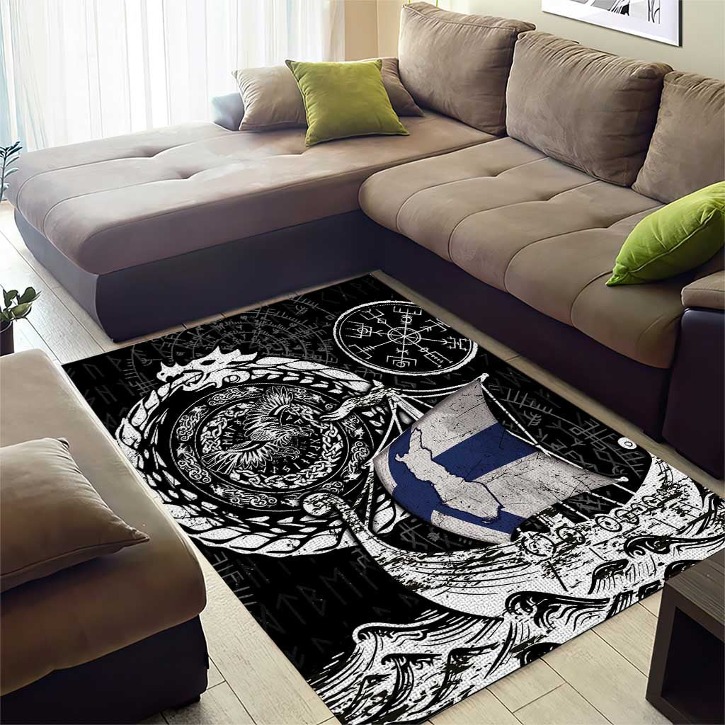 Viking Finland Area Rug Finnish Viking Ship