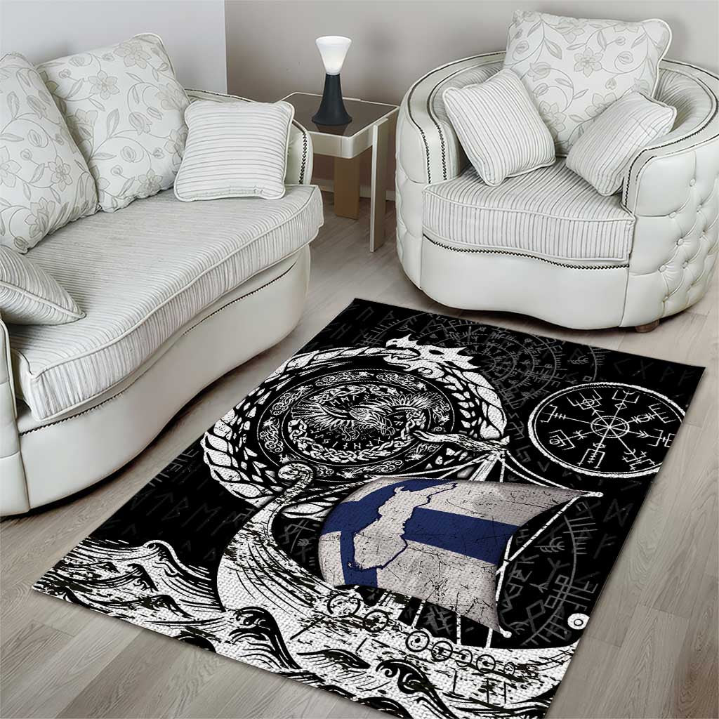 Viking Finland Area Rug Finnish Viking Ship