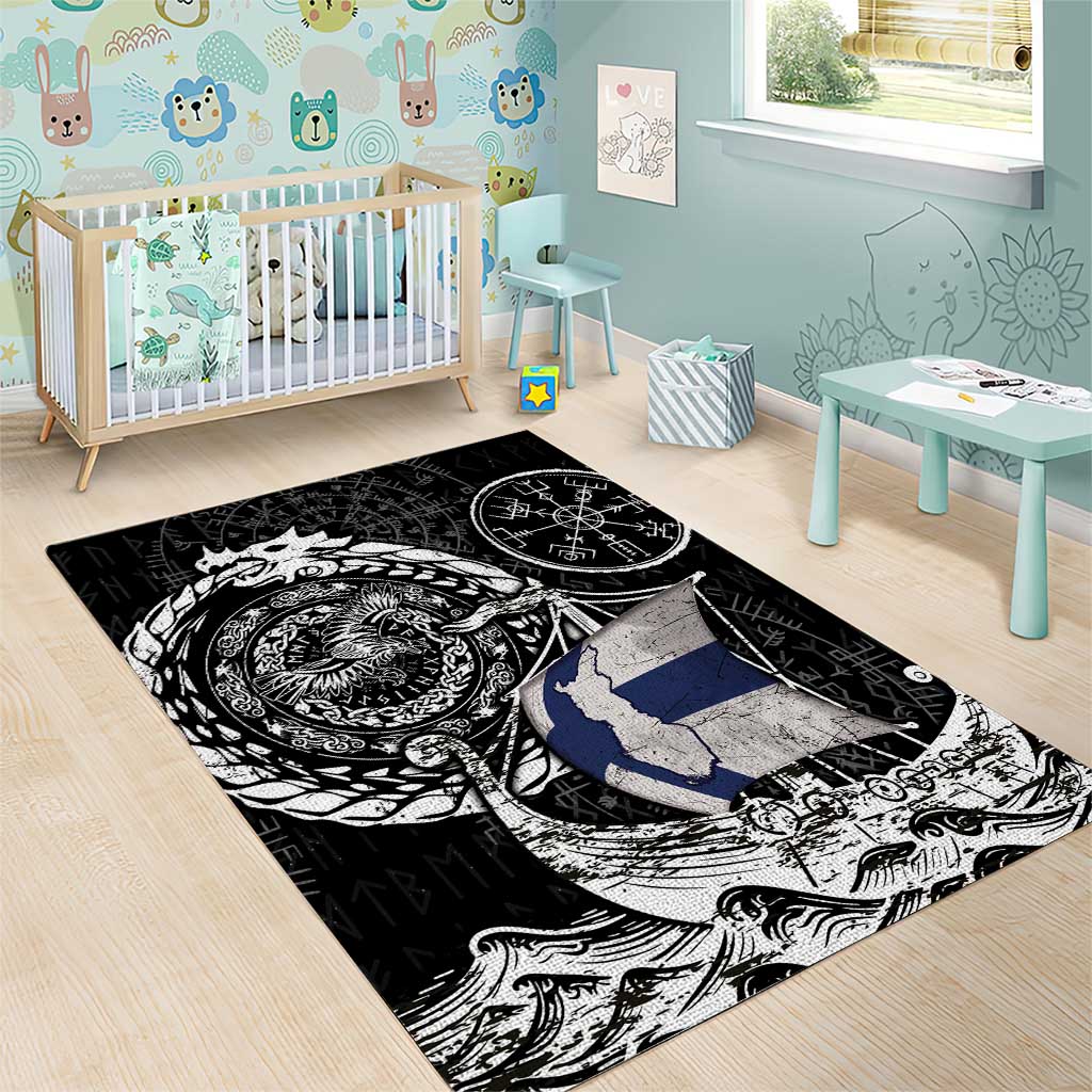 Viking Finland Area Rug Finnish Viking Ship