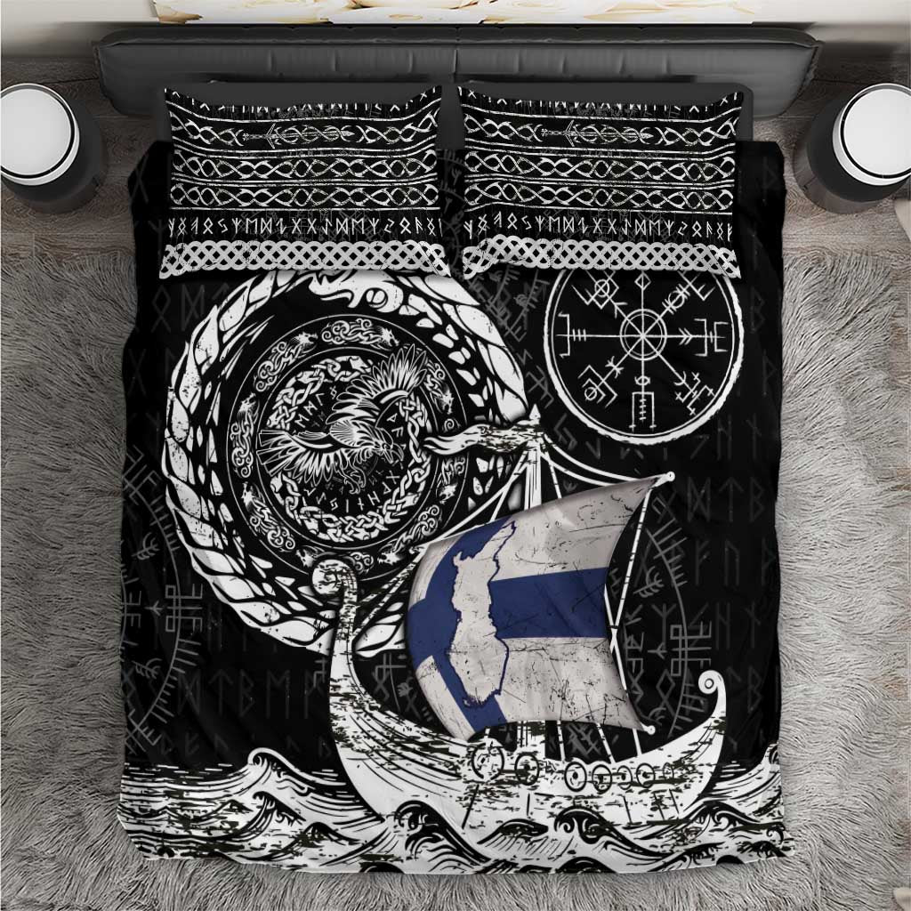 Viking Finland Bedding Set Finnish Viking Ship