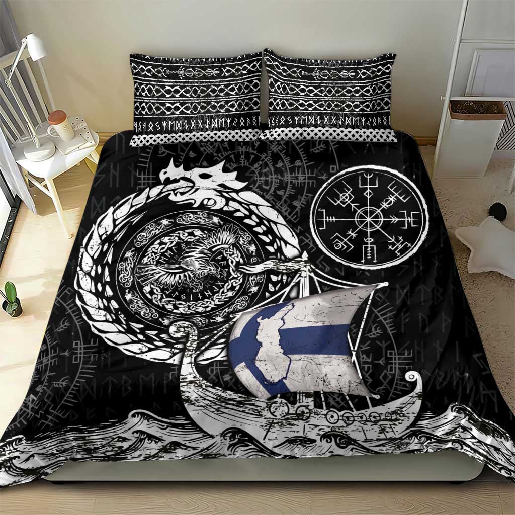 Viking Finland Bedding Set Finnish Viking Ship