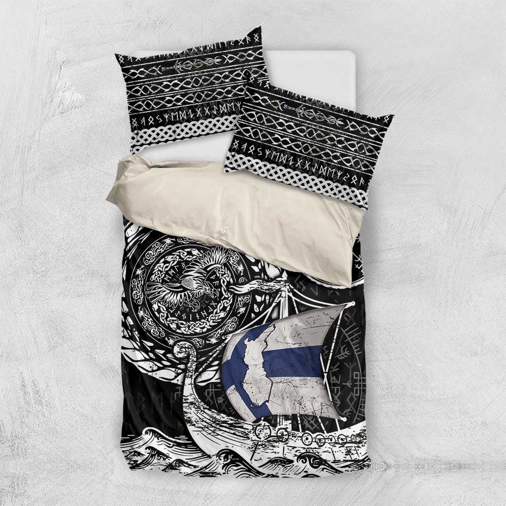 Viking Finland Bedding Set Finnish Viking Ship