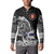 Personalized Viking Finland Button Sweatshirt Finnish Viking Ship