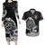 Personalized Viking Finland Couples Matching Long Sleeve Bodycon Dress and Hawaiian Shirt Finnish Viking Ship