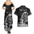 Personalized Viking Finland Couples Matching Summer Maxi Dress and Hawaiian Shirt Finnish Viking Ship