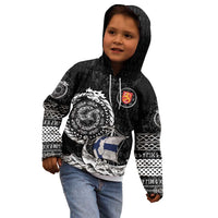 Personalized Viking Finland Kid Hoodie Finnish Viking Ship