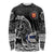 Personalized Viking Finland Long Sleeve Shirt Finnish Viking Ship