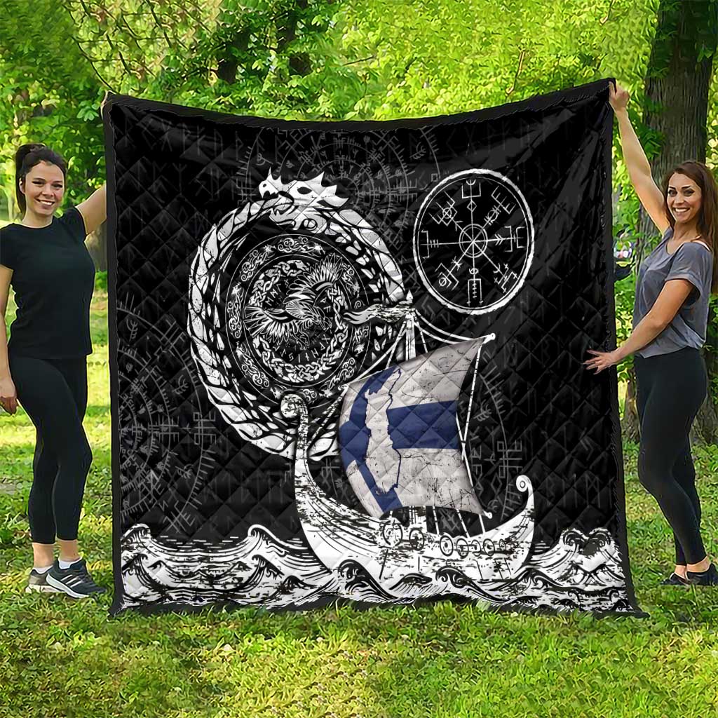 Viking Finland Quilt Finnish Viking Ship