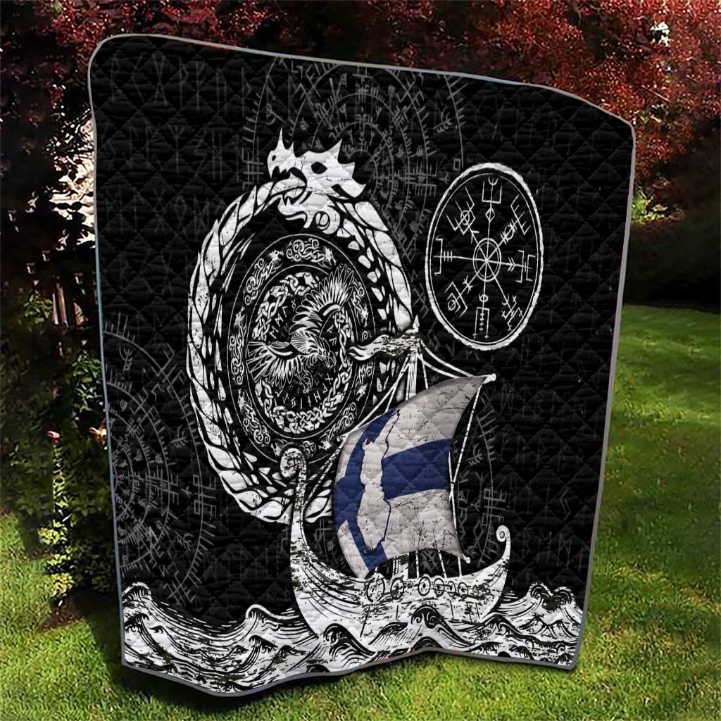 Viking Finland Quilt Finnish Viking Ship