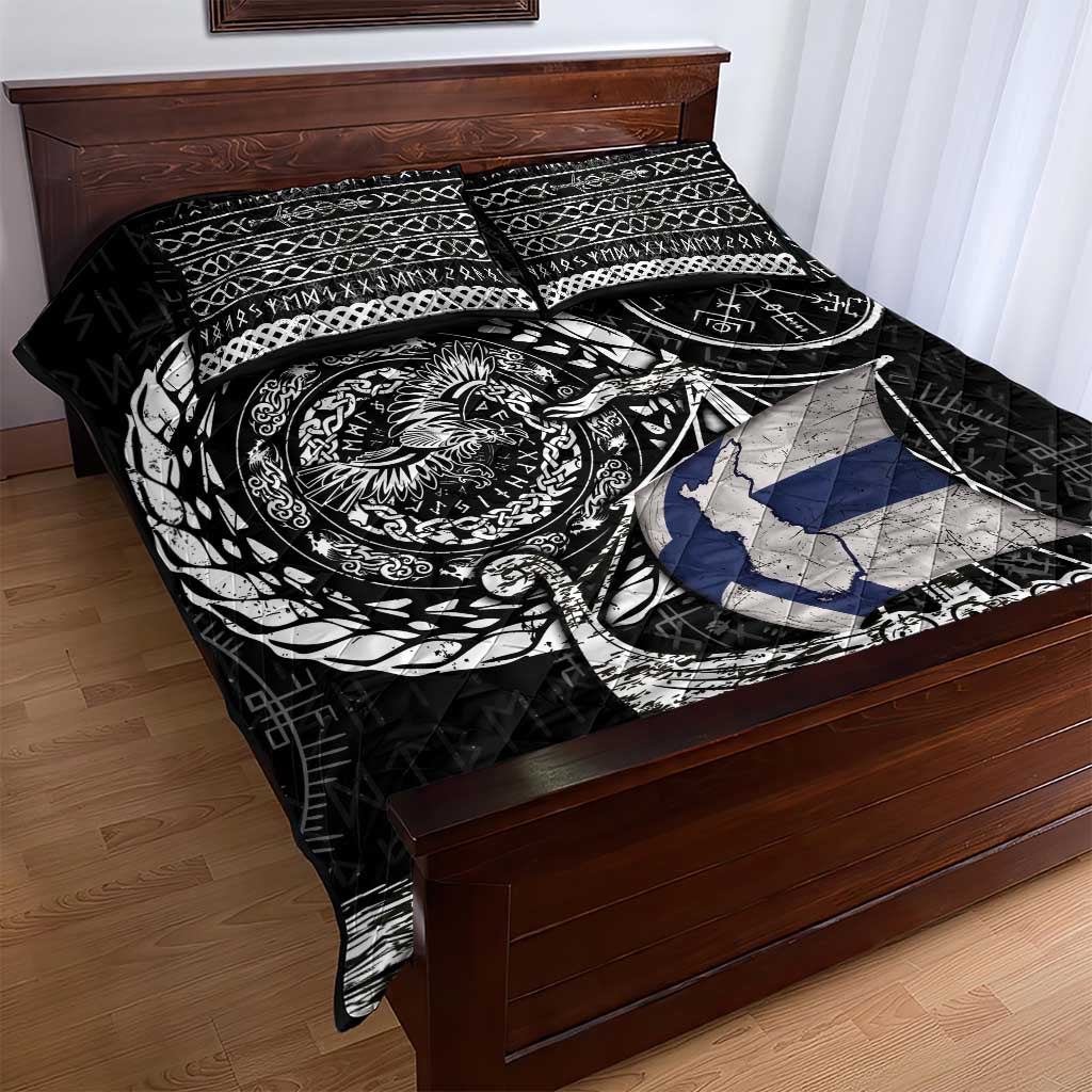 Viking Finland Quilt Bed Set Finnish Viking Ship