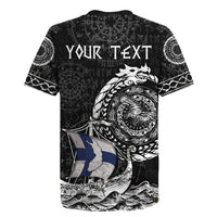 Personalized Viking Finland Rugby Jersey Finnish Viking Ship